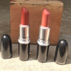 Mac lipsticks. VELVET TEDDY & MOCHA.